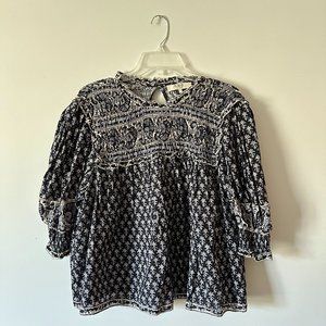 Patterned Blouse